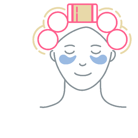 kristinwinchester hair knw hair curler kristin winchester Sticker