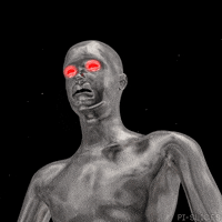pislices loop 3d trippy red GIF