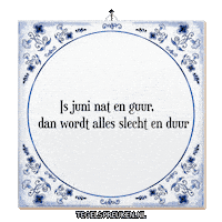 Wijsheid Spreuk Sticker by Tegelspreuken.nl