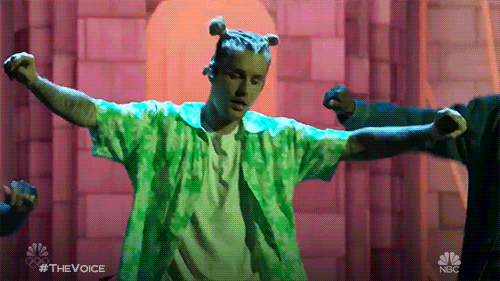 Justin Bieber Nbc GIF by The Voice