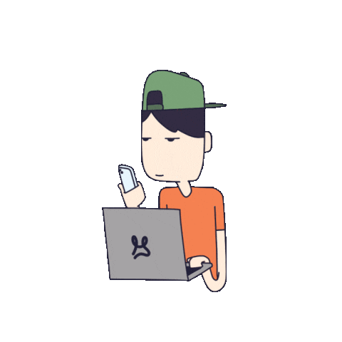 milimilvil smile what text support Sticker