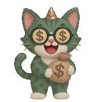 Money Gold Sticker