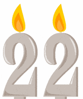 Flickering Twenty-Two GIF