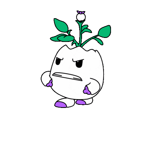 Angry Walking Sticker by Magic Eden