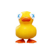 Duck Yes Sticker