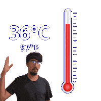 36 Degrees Sticker
