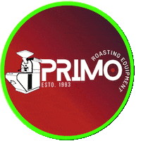 Coffee Roasters 3D Logo Sticker by Primo Roasting Equipment