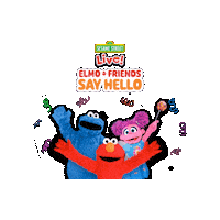 Friends Hello Sticker by Round Room Live