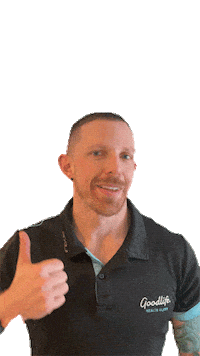 goodlifehealthclubs fitness training thumbsup gl Sticker