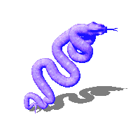 snake leamc Sticker by ALIEN.M00D