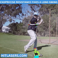 hitting home run GIF by Laser Power Swing Trainer