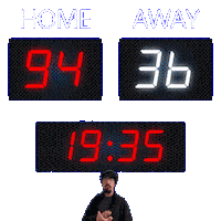 36 Away Sticker