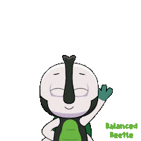 Bug Balance Sticker by VeeFriends