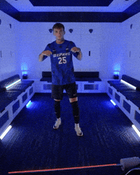 Mens Soccer GIF by DePaul Athletics