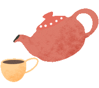 Coffee Tea Sticker