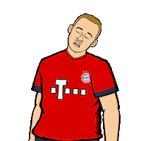 tired fc bayern Sticker by Bundesliga