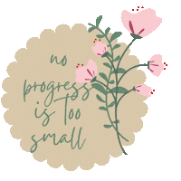 audreysodyanata love work flower green Sticker