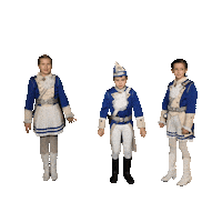 BlaueFunkenKoeln funk karneval koln blau Sticker