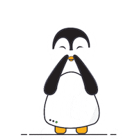 Happy Penguin Sticker by Sensei