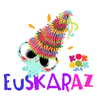 kokoakgara costume disfraz euskara euskaraz Sticker