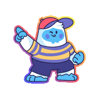 Mother 2 Yeti Sticker by The Yetee