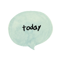 Today Sticker by colorfulrat