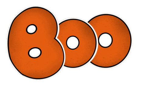 Text Boo Sticker by Zinaida Kazantseva