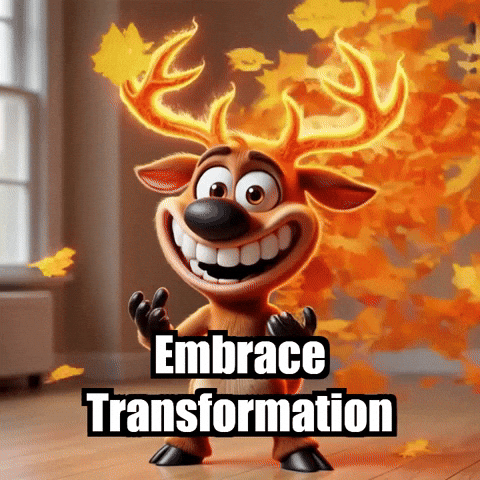 Autumn Transformation GIF by elkijahspark