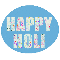 Holi Festival Bollywood Sticker