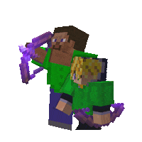 video game steve STICKER by imoji