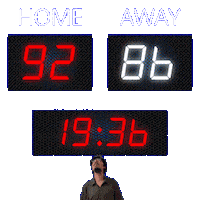 86 Away Sticker
