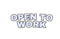 gabrielfelixme work opentowork open to work gabrielfelixme Sticker