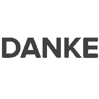 SchmidhuberBrandExperience text dark danke dunkel Sticker