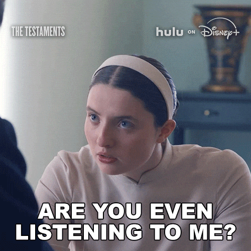 Are You Listening Daisy GIF by HULU