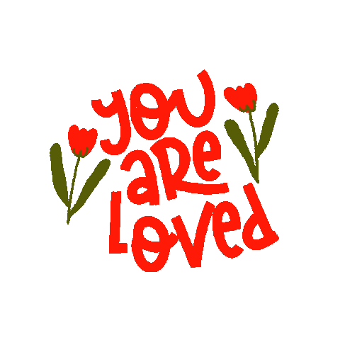 I Love You Hearts Sticker
