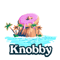 Beach Surfing Sticker by Knobby