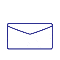 bluemail gracias logistica carta sobre Sticker