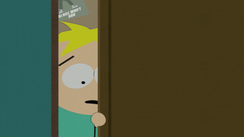 sad butters stotch GIF by South Park 