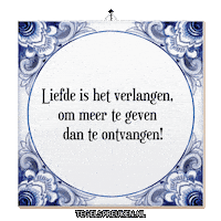 Humor Hart Sticker by Tegelspreuken.nl