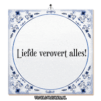 Humor Hart Sticker by Tegelspreuken.nl