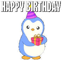 Happy Birthday Penguin Sticker by Pudgy Penguins