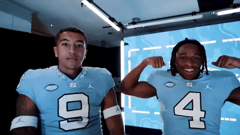 North Carolina Football GIF by UNC Tar Heels