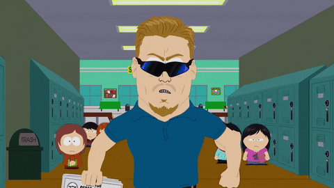 trash can school GIF by South Park 