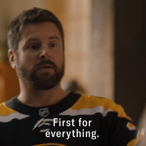First Time Hockey GIF by ABC Network