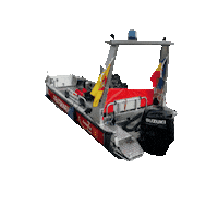 Fire Boat Sticker by Feuerwehr Rerik