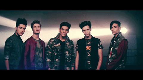 boy band eyes closed GIF by Hollywood Records