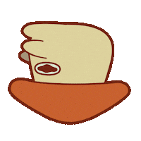 Spin Mushroom Sticker by Ronaldo