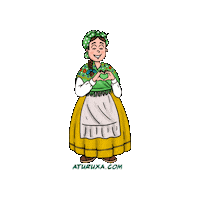 Corazon Gracias Sticker by aturuxa