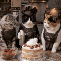 Whipped Cream Laughing GIF