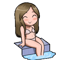 Summer Relax Sticker